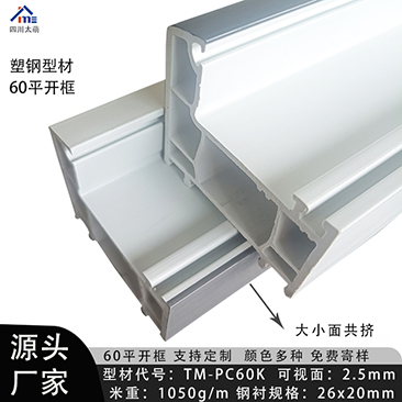 塑钢型材60平开框1
