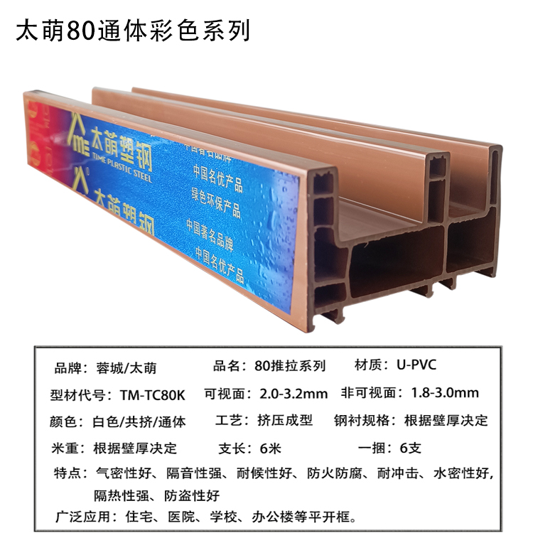 太萌80推拉框系列3