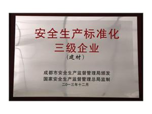 安全生产标准化三级企业
