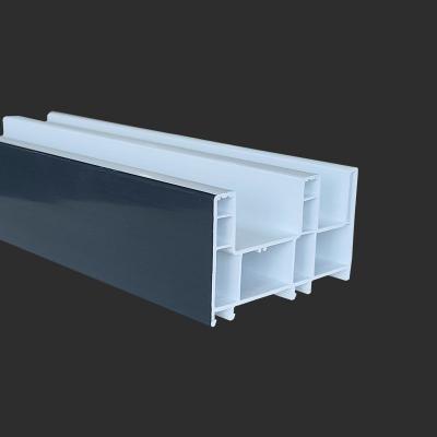 88推拉框 单面共挤灰